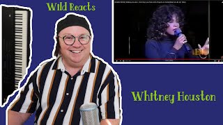 Reaction to Whitney Houston singing Don't Cry for Me live