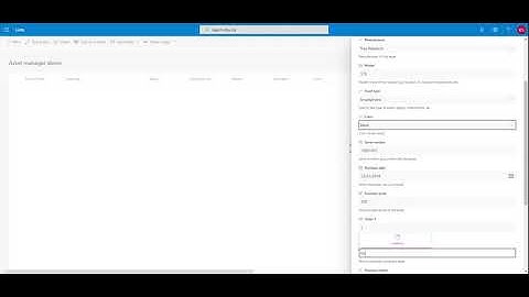 Microsoft Lists Asset Manager template demo