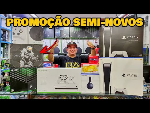 XBOX SERIES X EDIÇÃO HALO INFINITE SEMI-NOVO EM PROMOÇÃO - ATUALIZAÇÃO DE PREÇOS