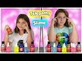 TWIN TELEPATHY SLIME CHALLENGE !