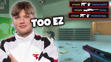 s1mple vs Powerful FACEIT Players – Full Madness Highlights! FACEIT S1MPLE POV CS2