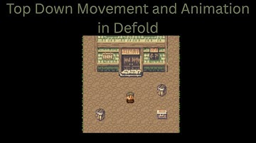 Top Down Movement and Animation in Defold - Defold 2D Tutorial 5 #defold #2dgames