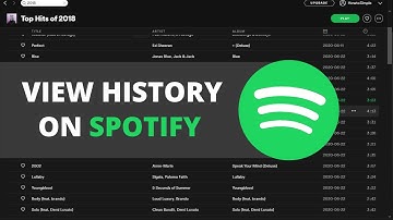 How to View Spotify History! PC/Mobile