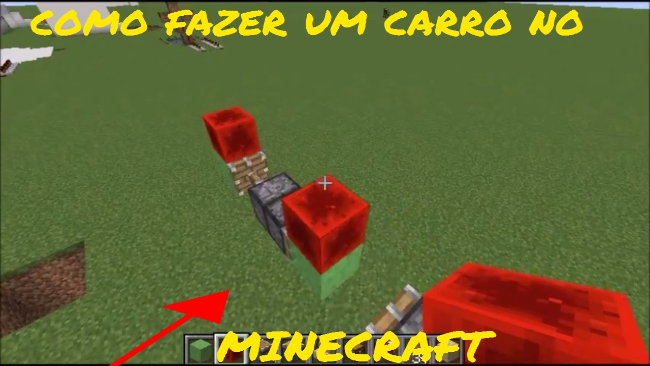 TUTORIAL como fazer um carro no minecraft # SEM MODS - YouTube