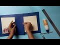 How To Make Scrapbook || Easy Binding Scrapbook ||