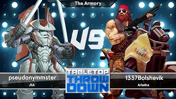 Infinity N4 Batrep - The Armoury - JSA (pseudonymmster) vs Ariadna (1337Bolshevik)