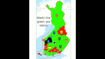 regions in finland were I was