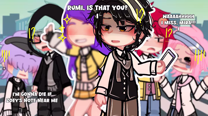 HUNTRIX broke up w Saja Boys! || KPOP Demon Hunters || Ships + Angst || BreakUp Arc || Gacha ||