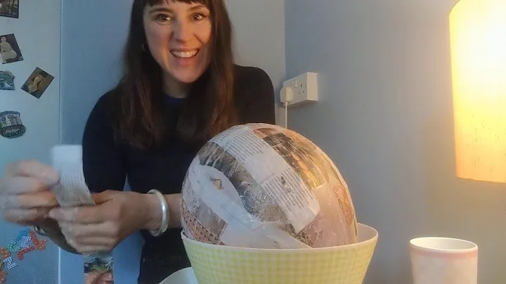 Papier Mache Hot Air Balloon - part 1