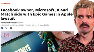 Apple's Screwed (Microsoft & Facebook Back Up Epic)