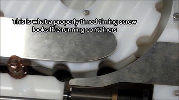 How to: Rotary Timing Screw Timing