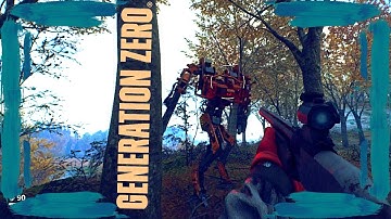 Big Bot Battle, then Vesslan and Found the Command Bunker. | Generation Zero Gameplay  EP06 2023