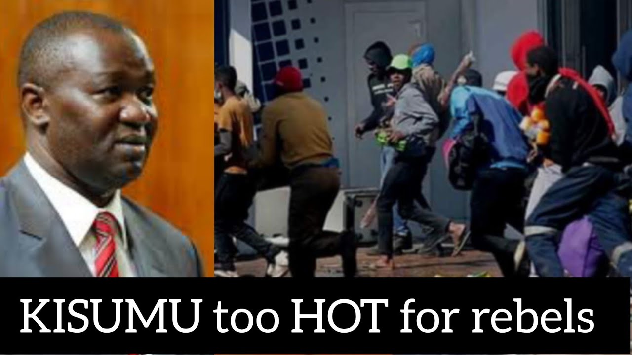 Nyanza rebels finds Kisumu hot as they are forced to scamper for safety