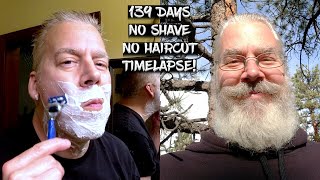 Beard Growth Time Lapse  139 Days!