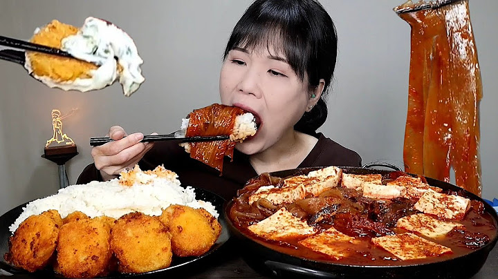 mukbang, spicy, kimchi.