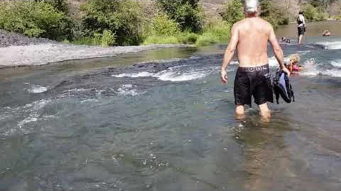 White River float break