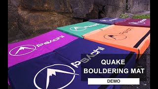 Bouldering Pad Psychi Quake Dual Fold Climbing 