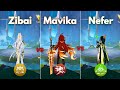 Zibai vs Mavuika vs Nefer !! BEST Nuke DPS?? [ Genshin Impact ]