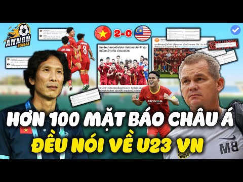 Xuất Sắc Vào Tứ Kết, Hơn 100 Mặt Báo Châu Á Nói Điều Chấn Động Về U23 VN | NHM Sung Sướng Tột Cùng