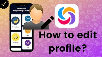 How to edit profile in Sololearn?