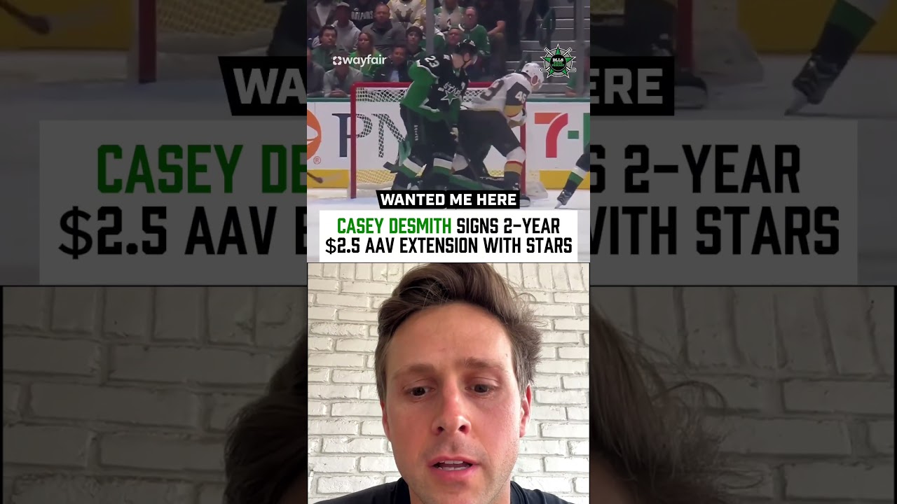 Stars LOCK UP Casey DeSmith With Contract Extension