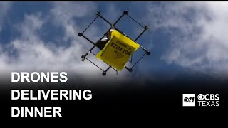 Drone food delivery company expanding operations across North Texas