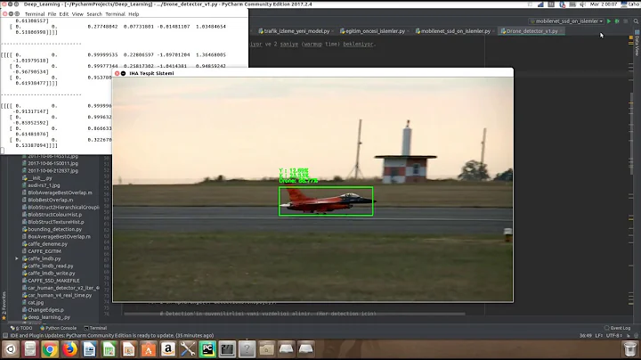 Real-time UAV detection system with Deep Learning