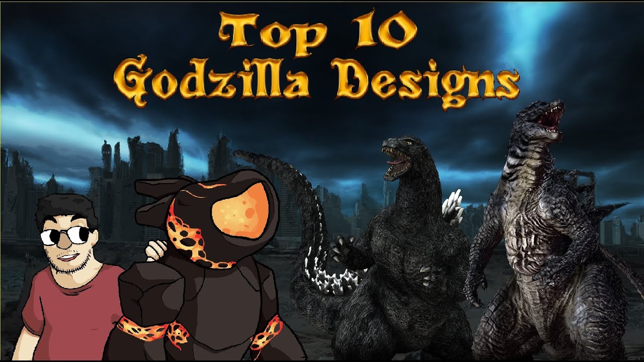 Top 10 Godzilla Designs YouTube