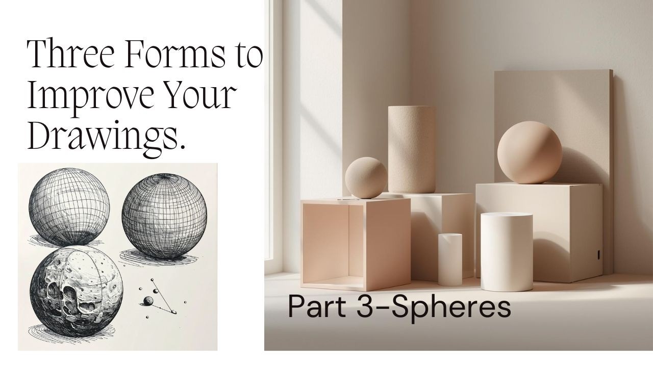 Drawing Basic Forms Pt3- Spheres - YouTube