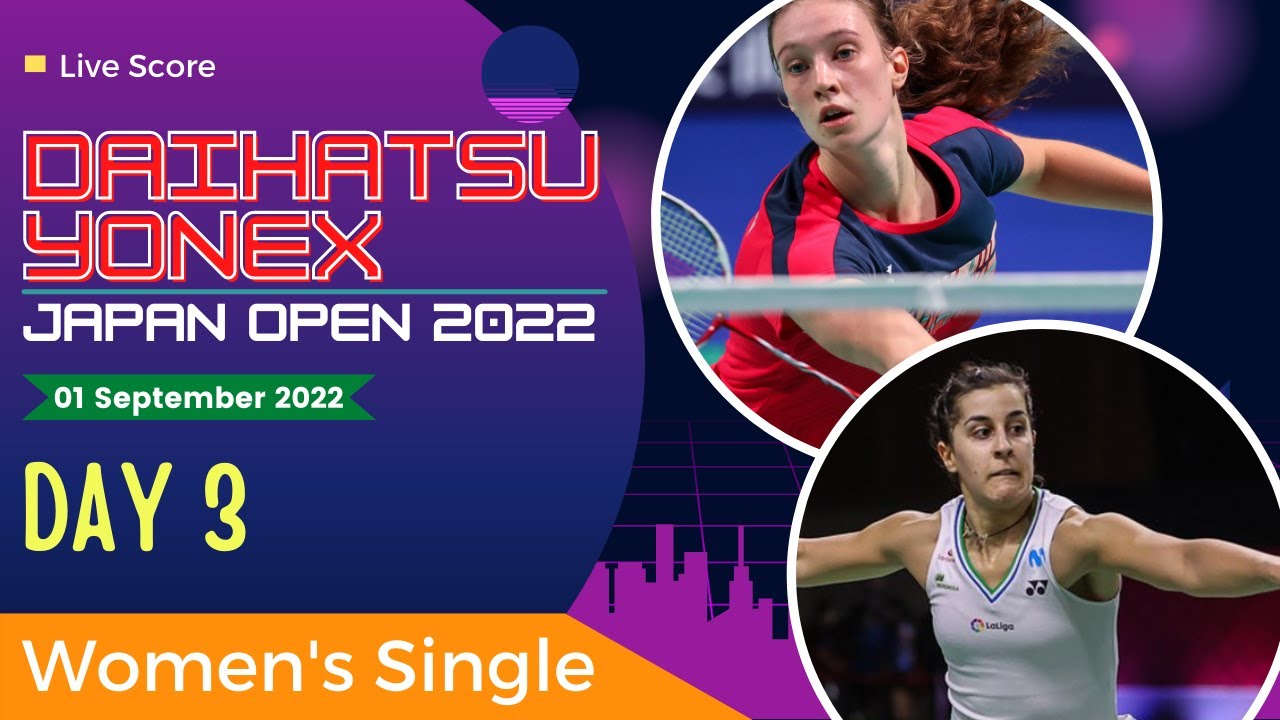 🔴 LIVE Score Line CHRISTOPHERSEN (Denmark) vs Carolina MARIN (Spain) Japan Open 2022