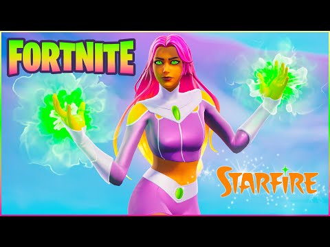 fortnite starfire, fortnite starfire bundle, fortnite dc comics, fortnite s...