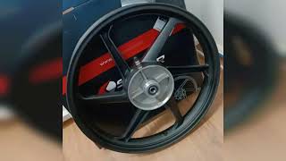 Resenha: Roda Titan 150 160 Traseira Liga Leve 6p Sem Câmara E Bico