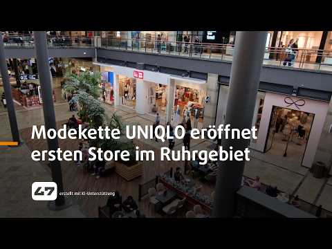 STUDIO 47 .live | MODEKETTE UNIQLO ERÖFFNET ERSTEN STORE IM RUHRGEBIET