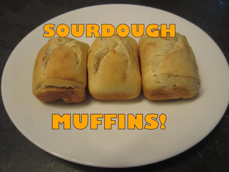 How to Bake Healthier Low Glycemic Sourdough Muffins For Kids YouTube