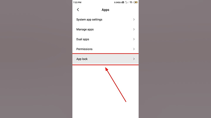 Redmi how to hide Instagram