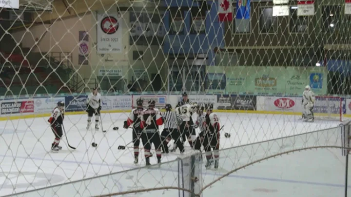 Luke Albert vs Clay Keeley AJHL Fight | Bonnyville...