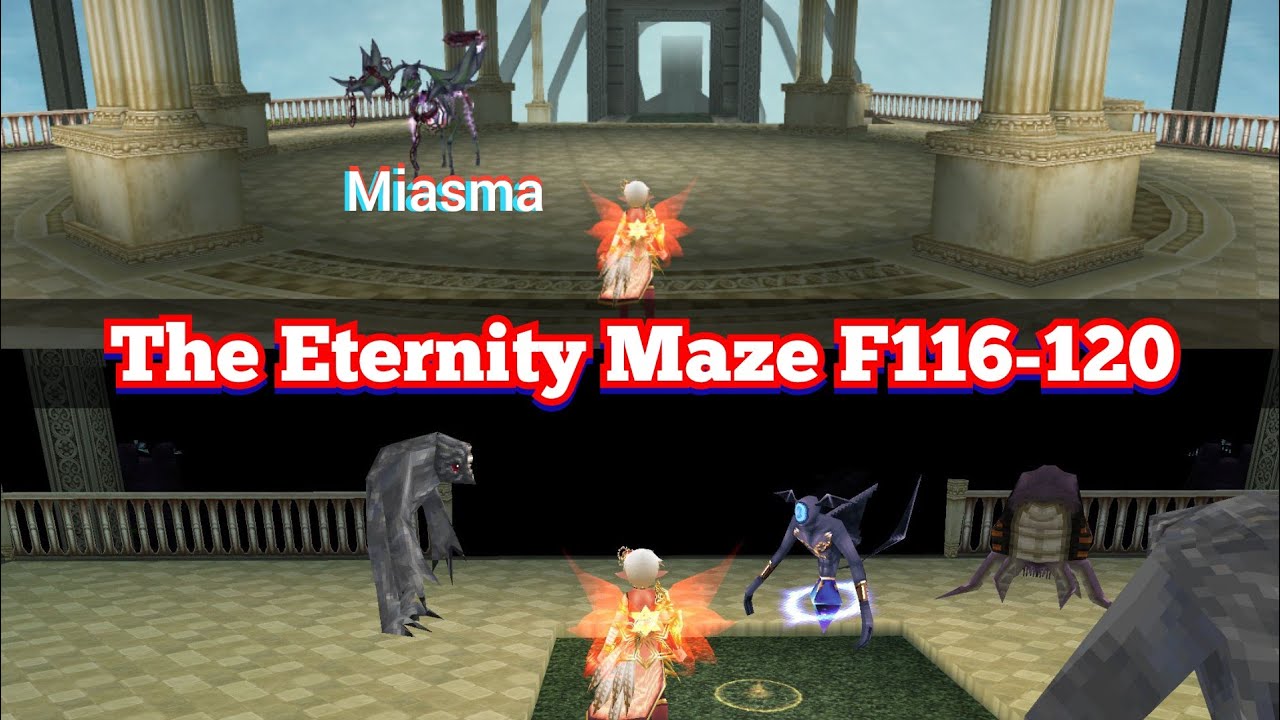 Iruna Online The Eternity Maze Floor 116120 (Miasma) YouTube