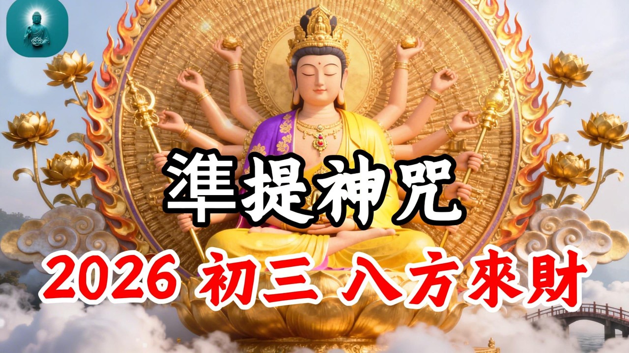 準提神咒 太誇張了！準提咒一聽，變身財富富翁，大量進財致富，逆襲負債，人生從此開掛！