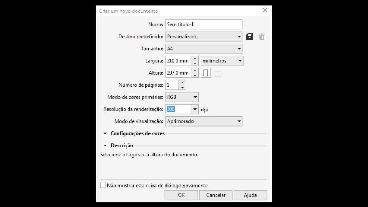 pan flutes amazon CURSO COREL DRAW - CAIXA DE DIALOGO NOVO DOCUMENTO DESAPARECEU // COREL SNAKE