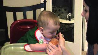 Ethan's First Solid Food