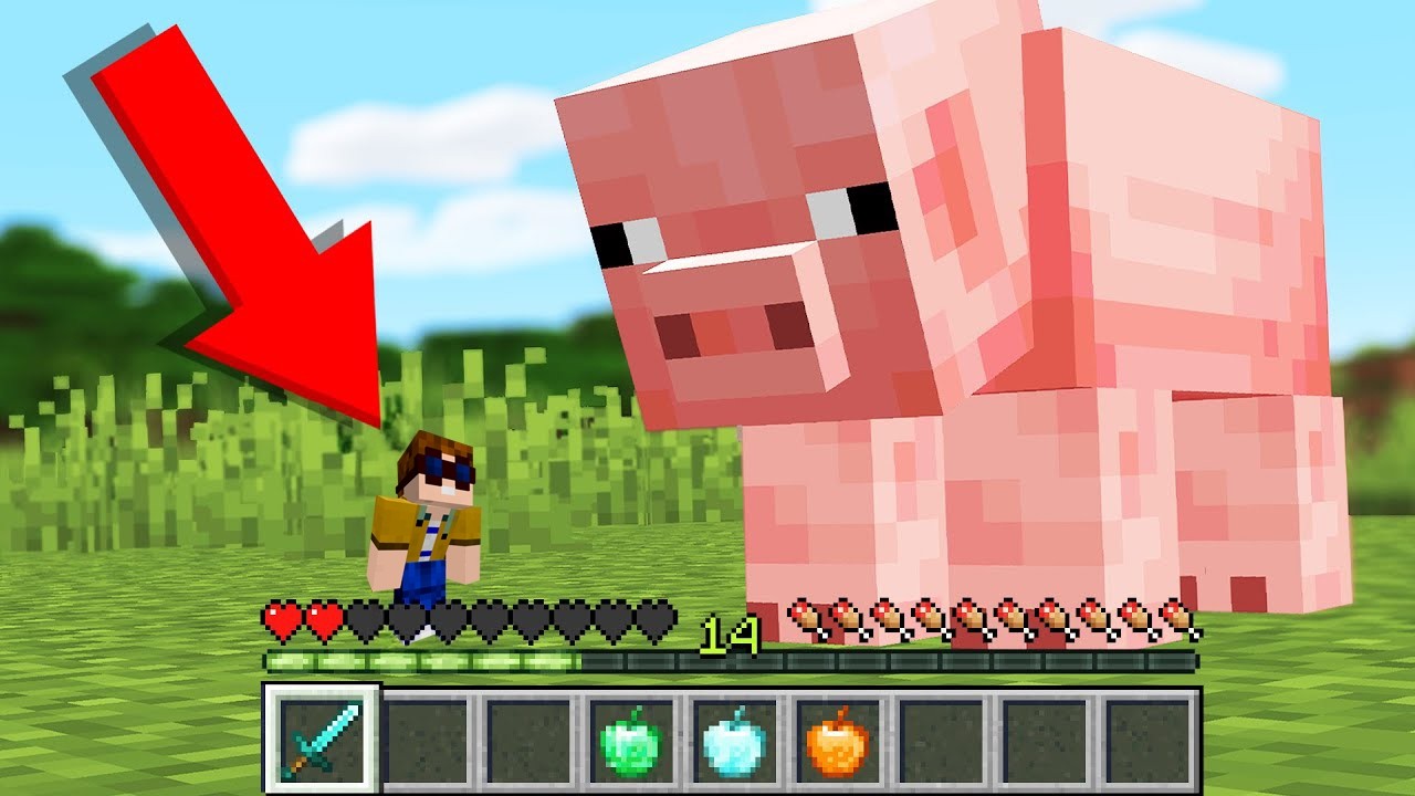 Ich WERDE GEFRESSEN von MINECRAFT MOBS!