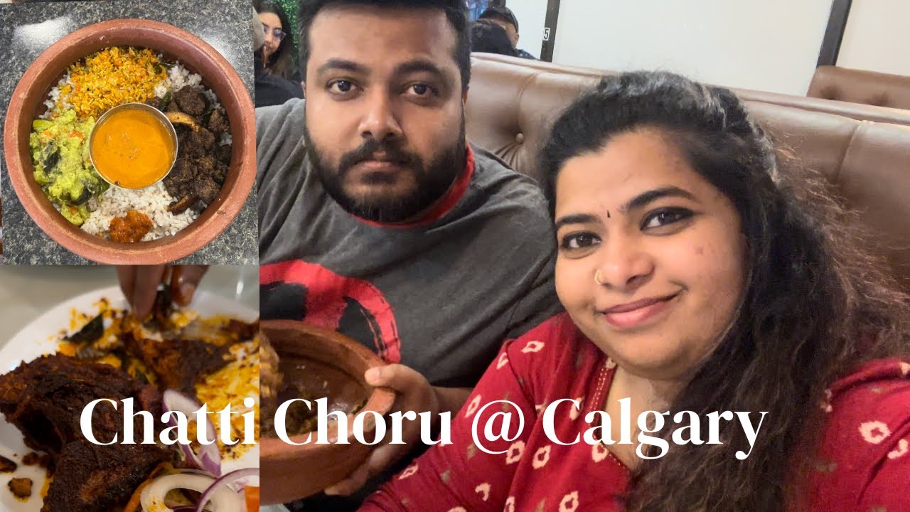Oru chatti choru premam 🤤 Ginger Garlic Restaurant Calgary Canada