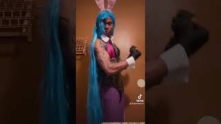 The Blue Haired Bunny Girl