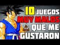  10 juegos muy malos que a mi me gustaron 