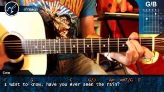 Cómo tocar "Have You Ever Seen the Rain" de Creedence en Guitarra (HD) Tutorial - Christianvib chords
