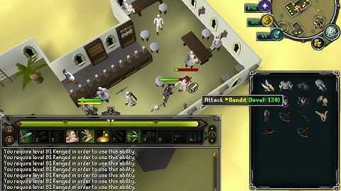 Runescape Combat Beta: Range