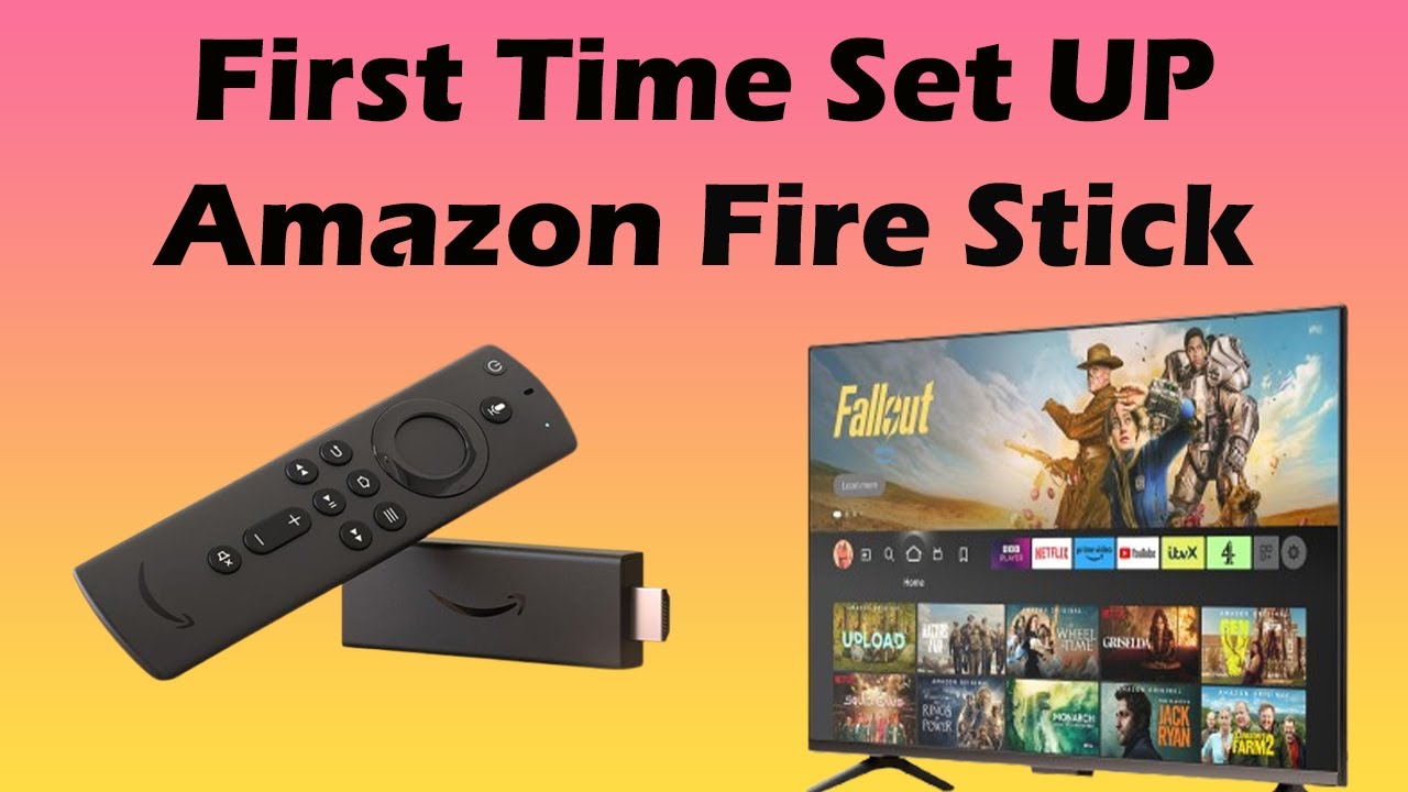 First time setting up Amazon firestick first time setup 🛠 - YouTube