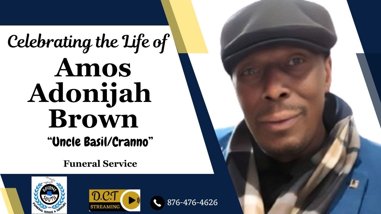 Amos Brown Funeral Service - YouTube