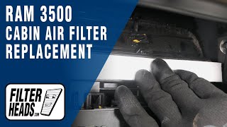 How to Replace Cabin Air Filter 2021 RAM 3500 Tradesmen | AQ1138
