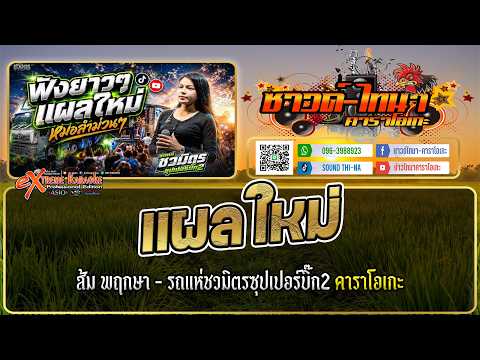 แผลใหม่ คาราโอเกะ - ส้ม พฤกษา [รถแห่ชวมิตรซุปเปอร์บิ๊ก2]